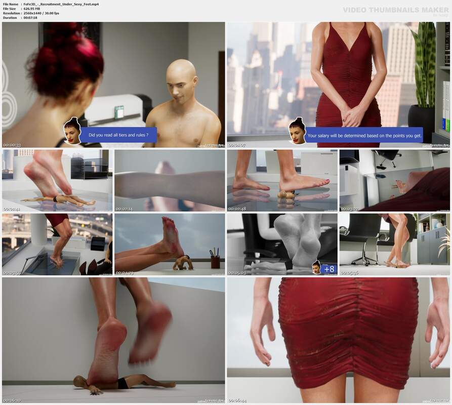 FoFe3D - Recruitment Under Sexy Feet