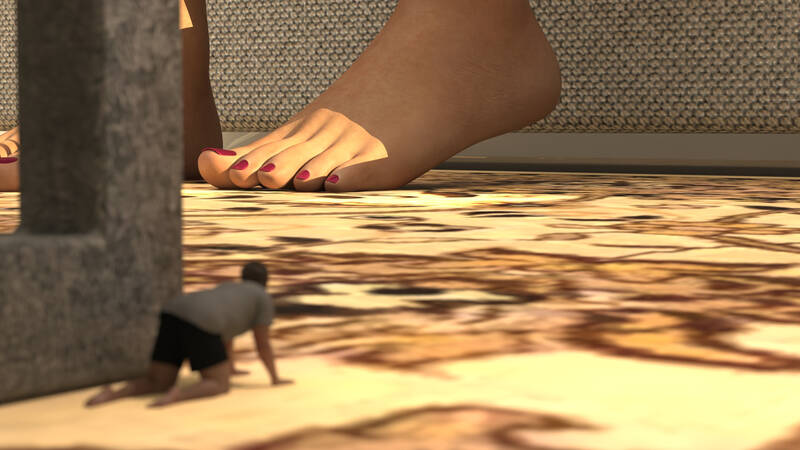 Nickisking1 – Shrinking to spy on my sister’s friend’s feet