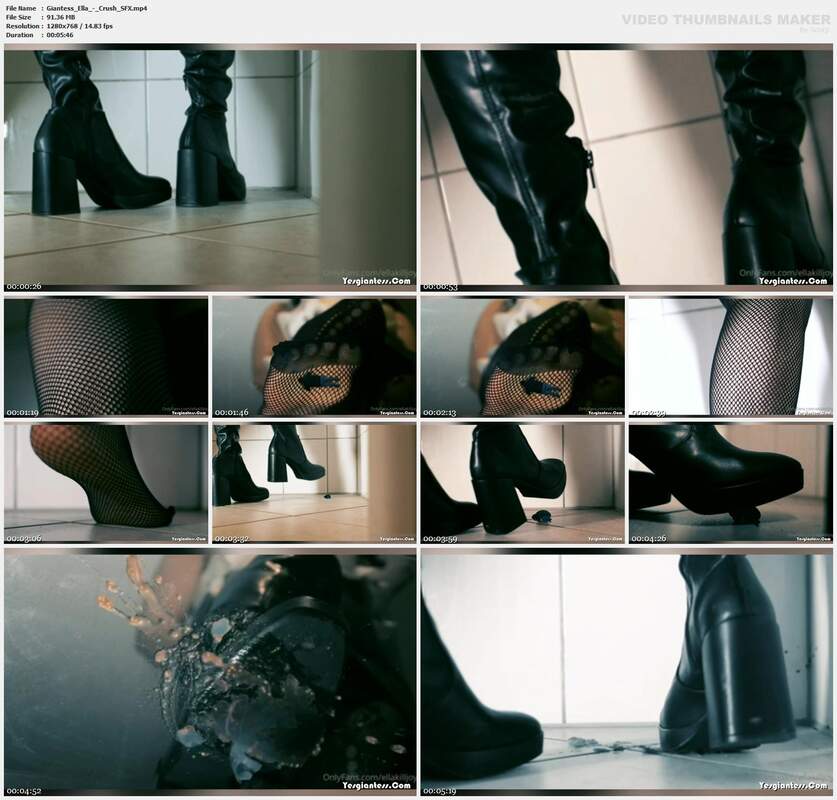 Giantess Ella - Crush SFX
