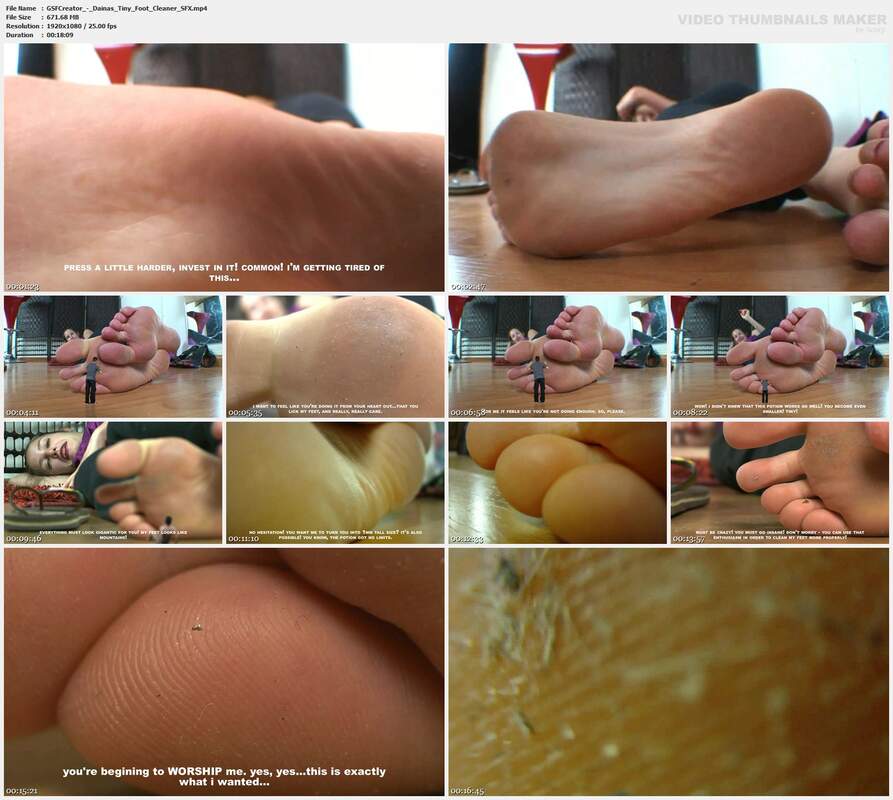 GSFCreator - Dainas Tiny Foot Cleaner SFX