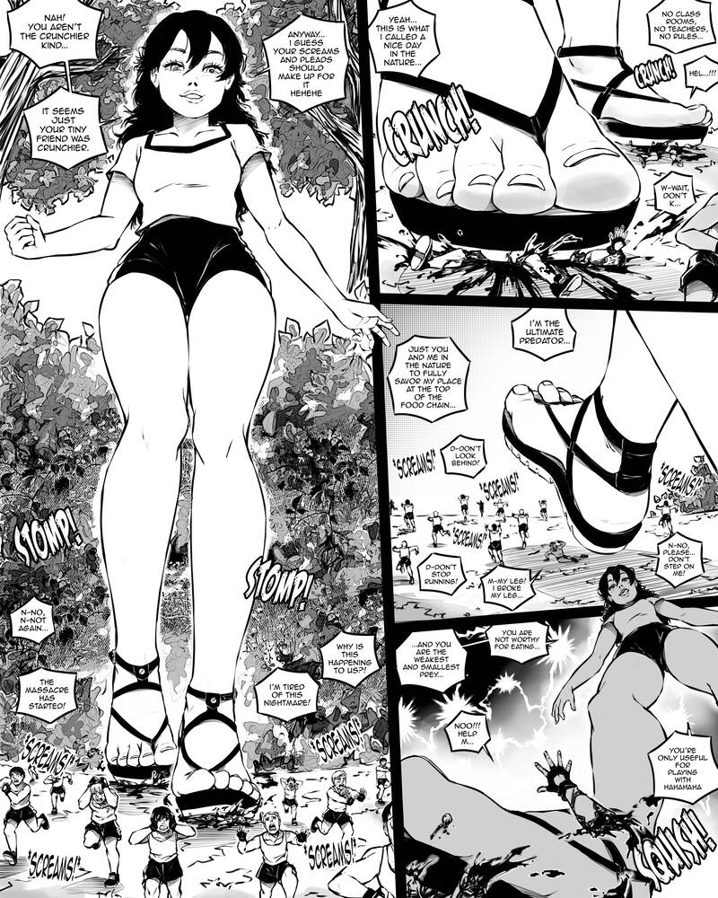 SWGTS - Giantess Boarding School The Tiny Village - Western Adult Comic SWGTS - Giantess Boarding School The Tiny Village - Western Adult Comic