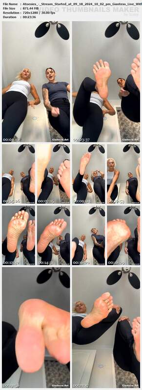 Atoesies - Stream Started at 09 18 2024 10 02 pm Giantess Live With Zoey