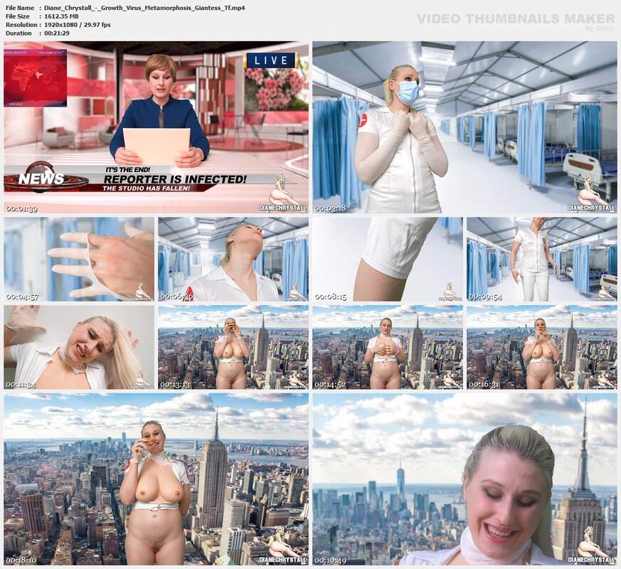 Diane Chrystall - Growth Virus Metamorphosis Giantess Tf