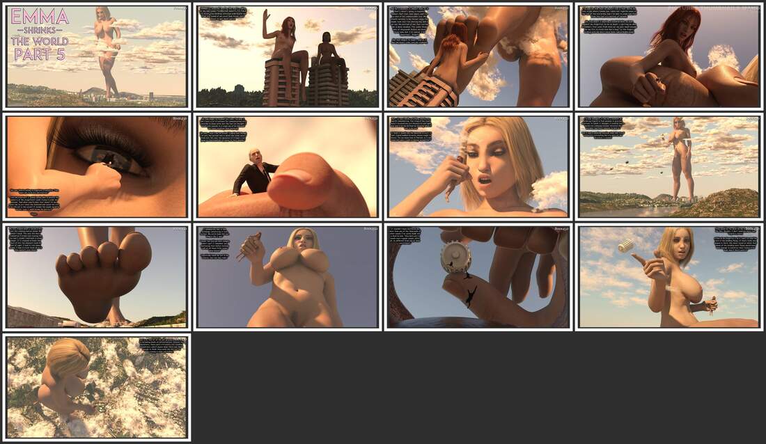 Rfd - Emma Shrinks the World 5 - Complete - 3D Adult Comic