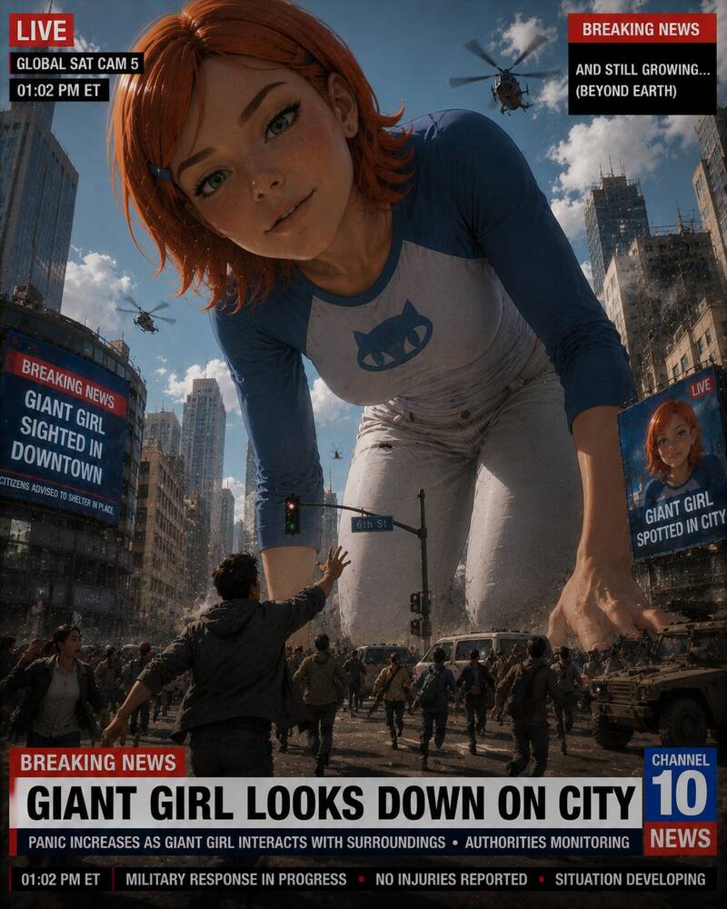 Dragernen – Giantess 16 – AI-Generated Adult Art