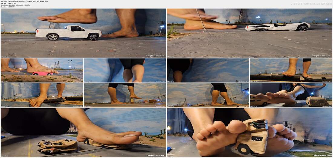 Strength GTS Dioramas - Giantess Diana The 484FT