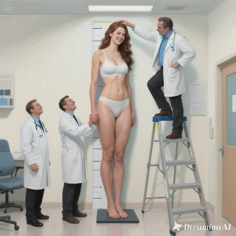 DreaminaAi - Measuring Her - AI-Generated Adult Art DreaminaAi - Measuring Her - AI-Generated Adult Art