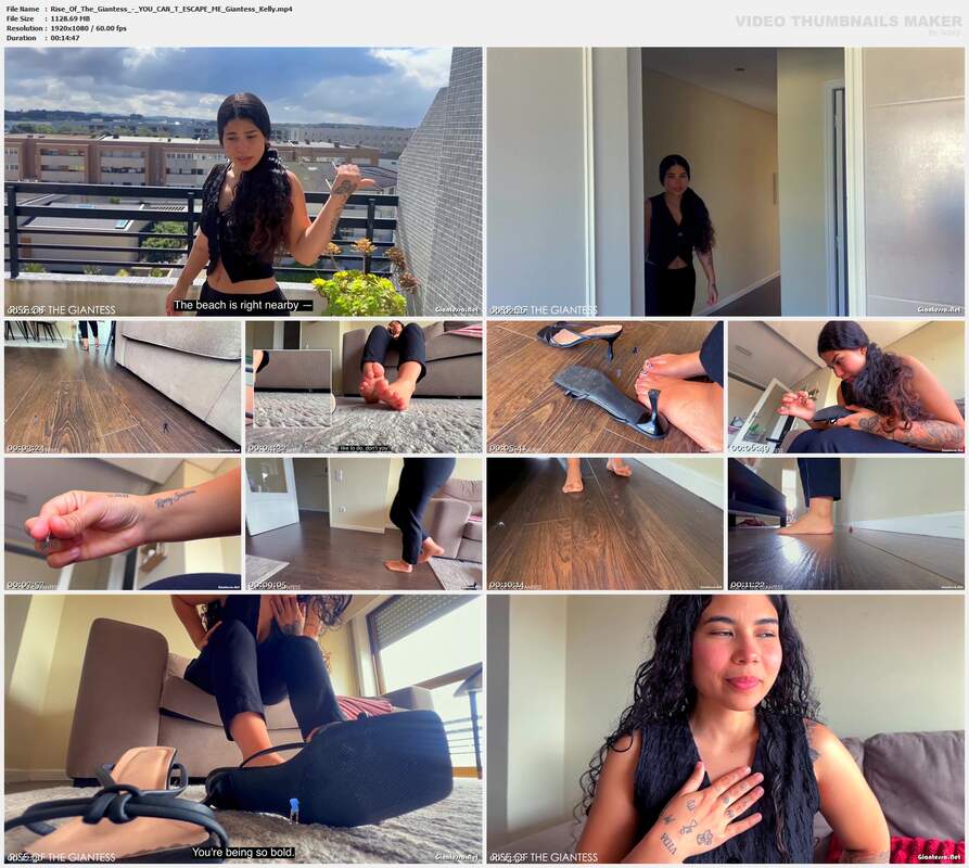 Rise Of The Giantess - YOU CAN T ESCAPE ME Giantess Kelly