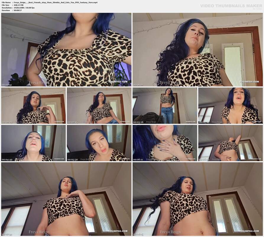 Freya Reign - Best Friends step Mom Shrinks And Eats You POV Fantasy Vore