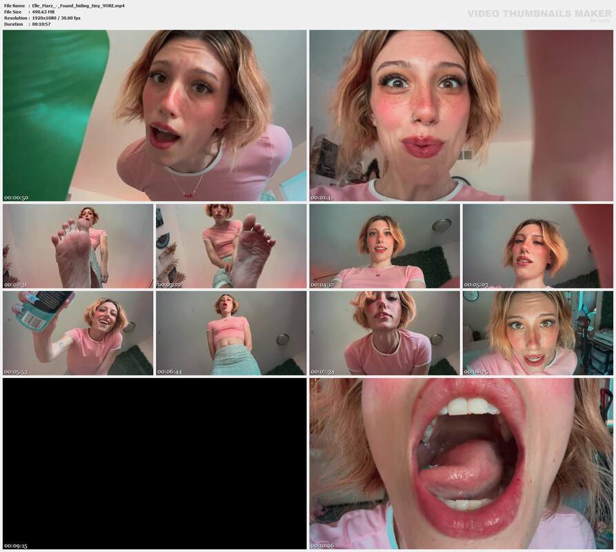 Elle Marz - Found hiding tiny VORE
