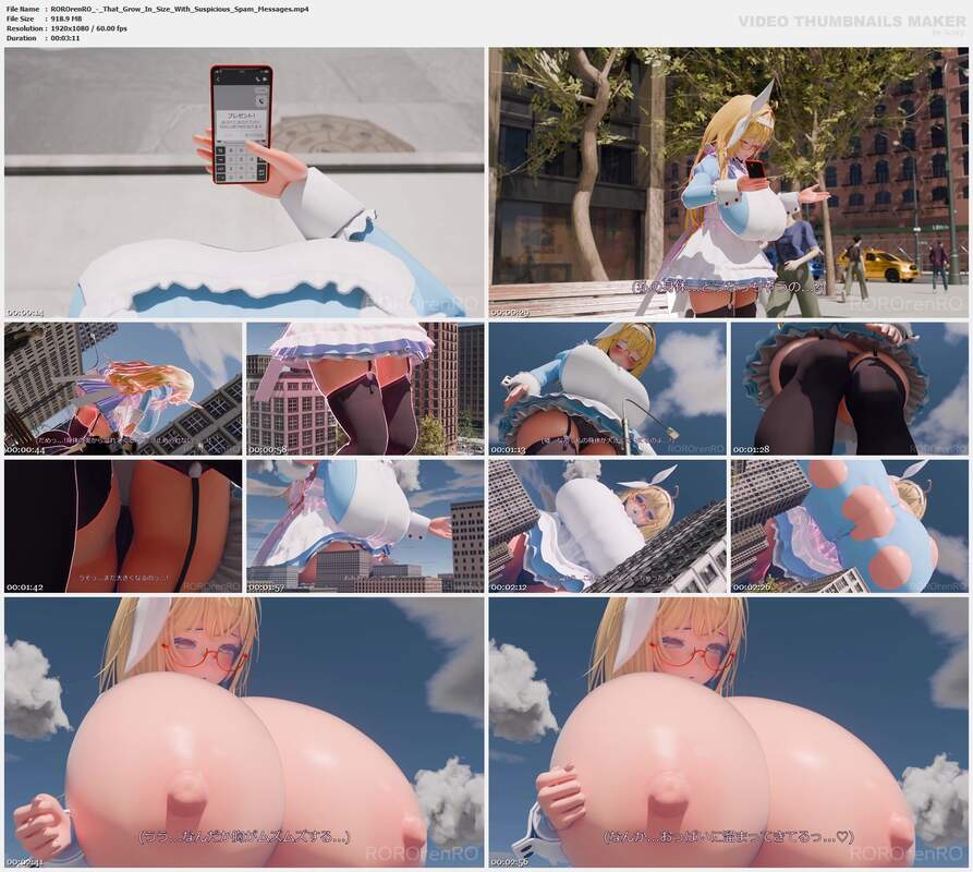 ROROrenRO - That Grow In Size With Suspicious Spam Messages
