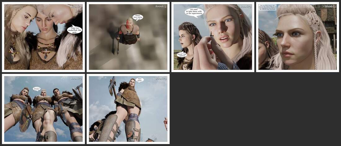 GTSFantasy1 - Vikings: Giantess Queen of Kattegat