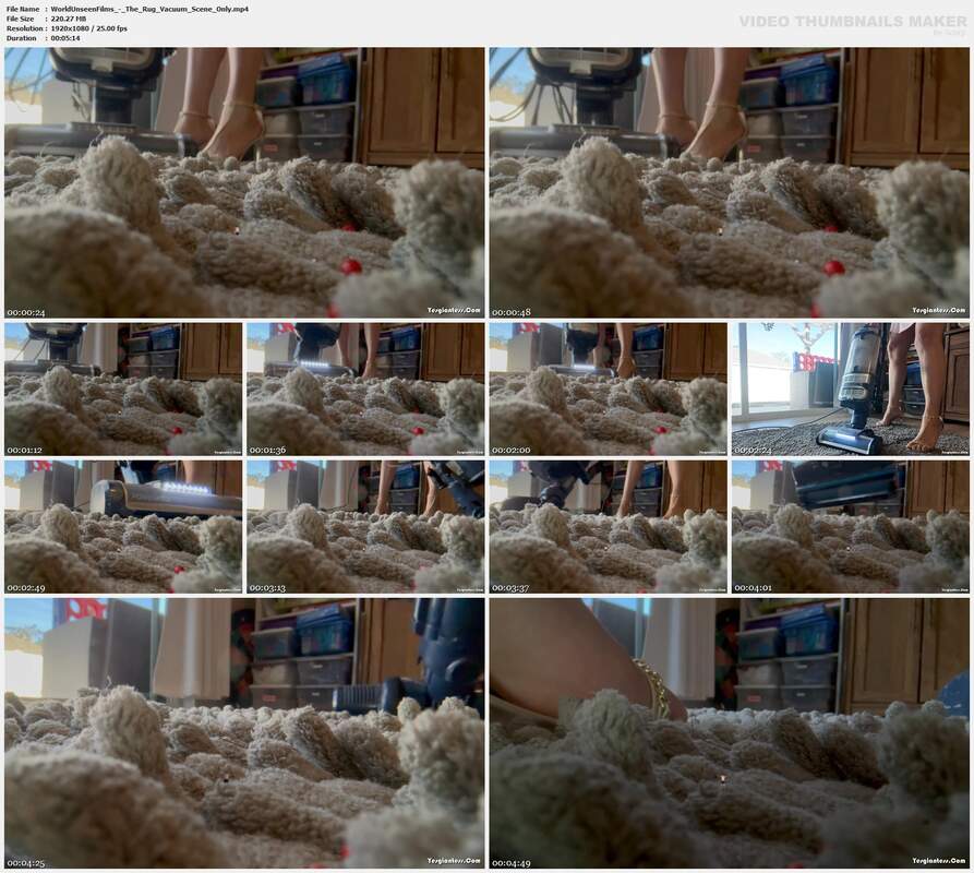 WorldUnseenFilms - The Rug Vacuum Scene Only