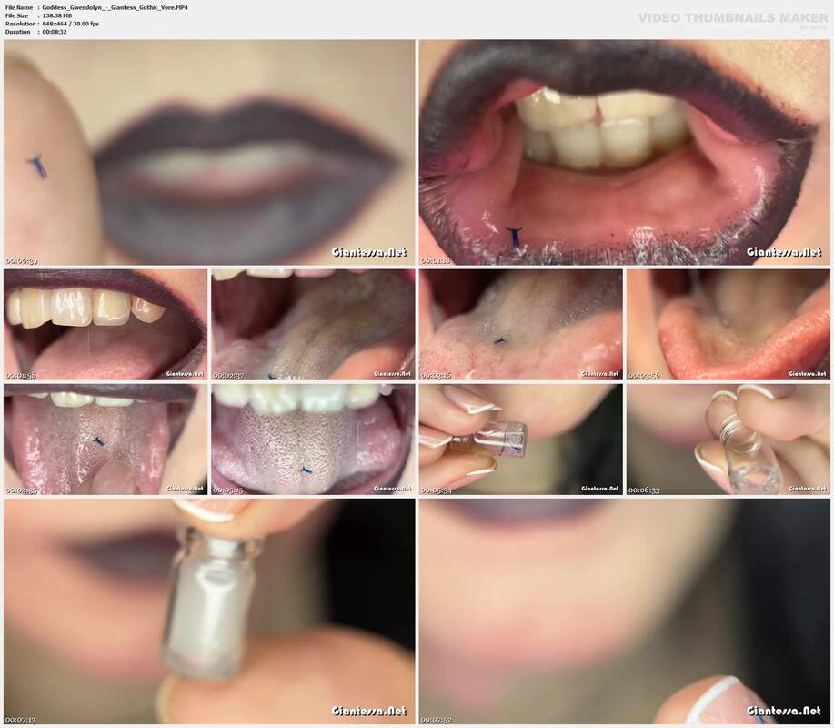 Goddess Gwendolyn - Giantess Gothic Vore
