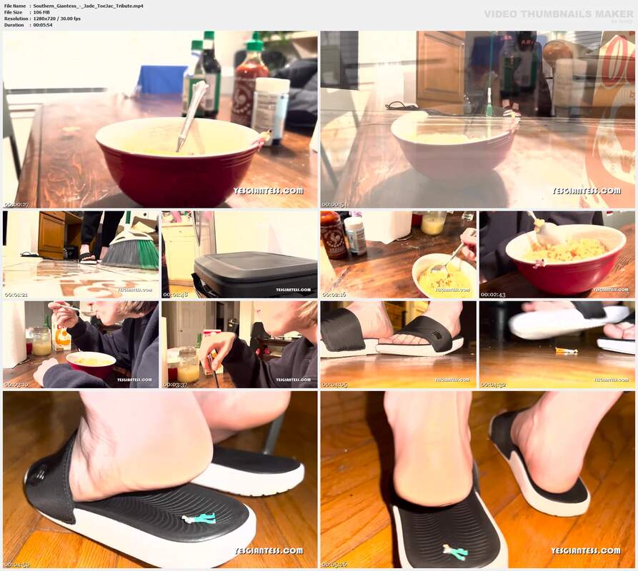 Southern Giantess - Jade ToeJac Tribute