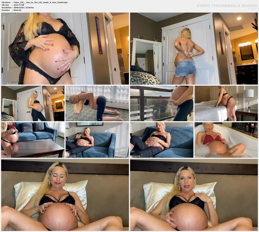 Taboo Girl - Day In The Life Inside A Vore Model