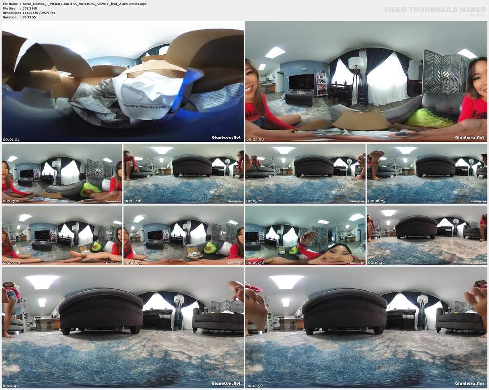 Astro Domina - VR360 GIANTESS MATCHING SERVICE feat AstroDomina