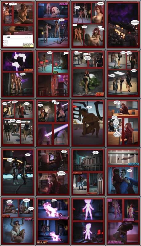 HMGTS - Red Empress - 3D Adult Comic