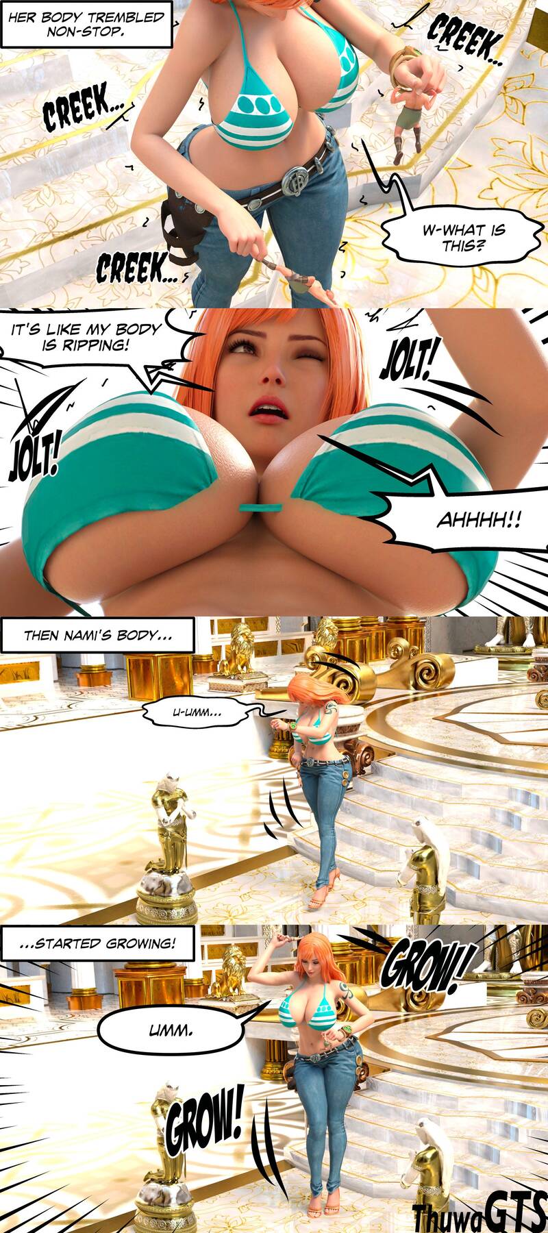 ThuwaGTS - One Piece Giantess - Ch Namis devil fruit ThuwaGTS - One Piece Giantess - Ch Namis devil fruit