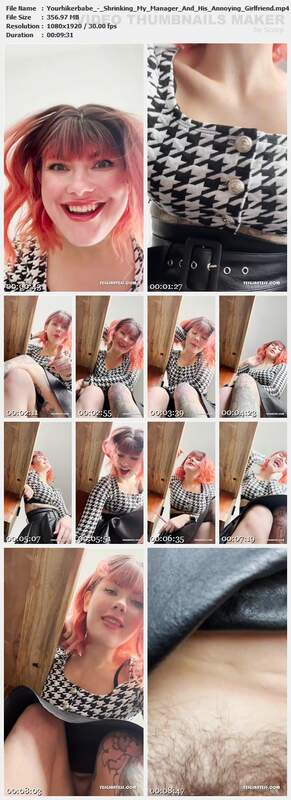 Yourhikerbabe - Shrinking My Manager And His Annoying Girlfriend